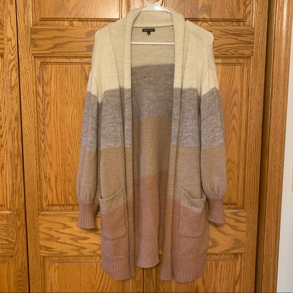 WHO WHAT WEAR CARDIGAN